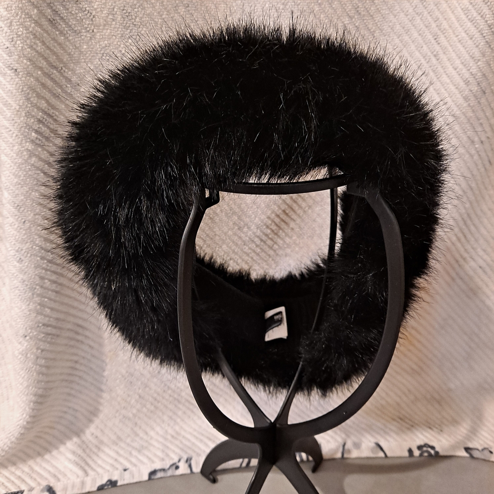 Mossimo Supply Co. Black Faux Fur Headband